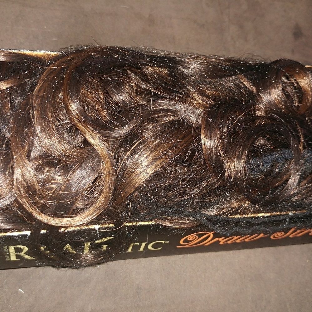 Bijoux Drawstring realistic/human hair